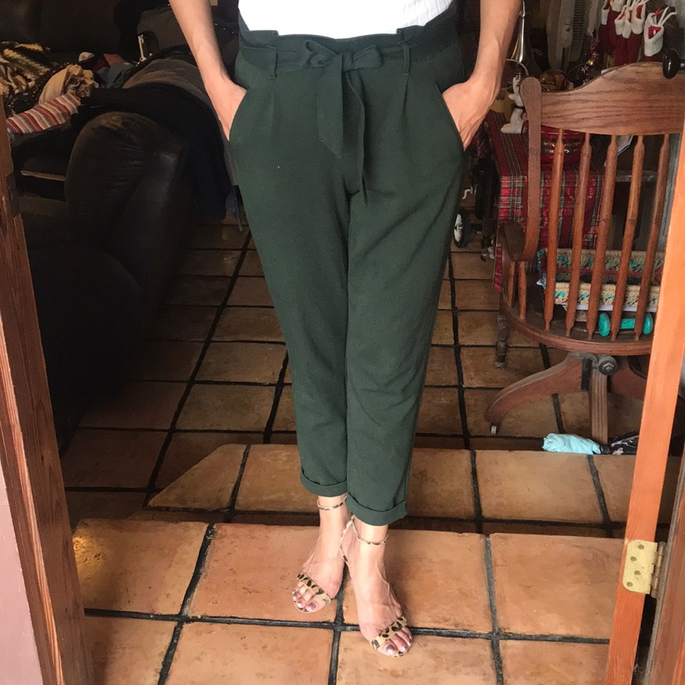 Zara Dark Green Pants
